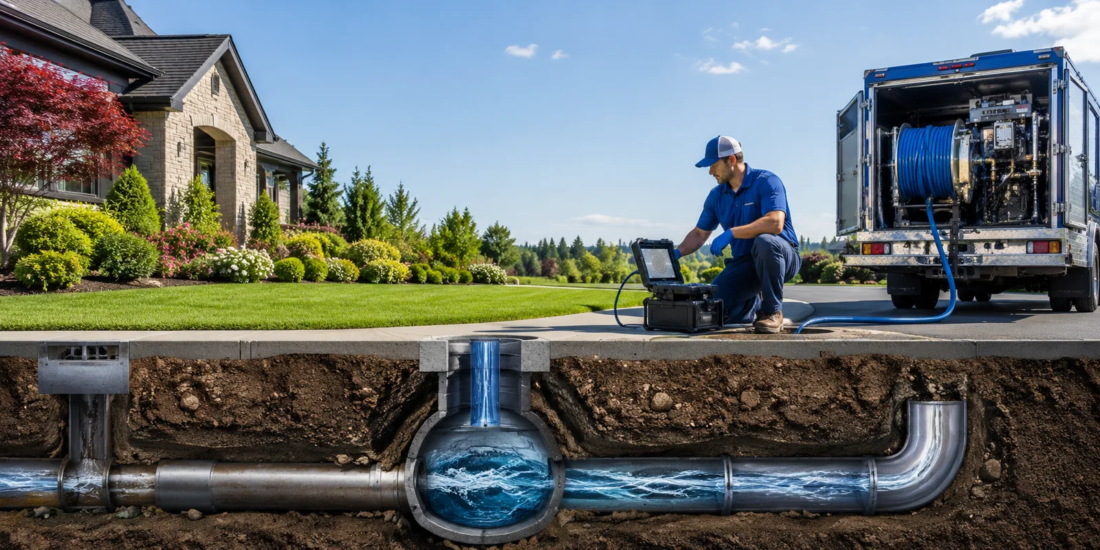 Drainage restoration information for Luzerne, IA
